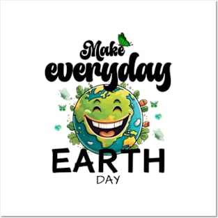 make everyday earth day   2024 gift april 22 Cute Posters and Art